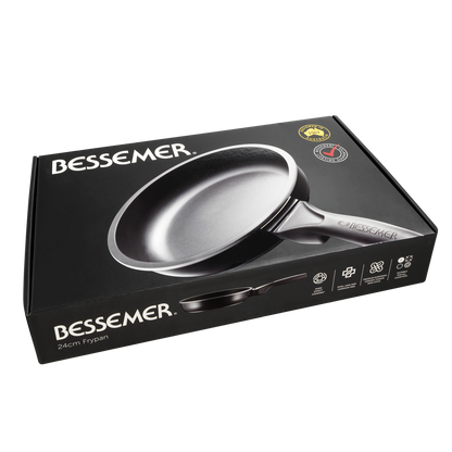 Bessemer Black Frypan 24cm