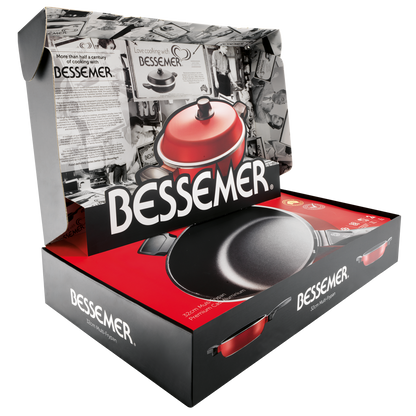Bessemer Red Multi Frypan 32cm