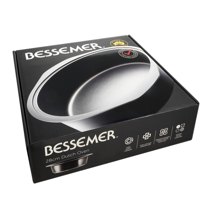 Bessemer Black Dutch Oven 28cm