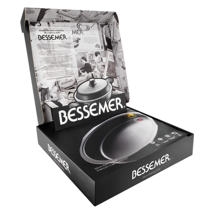 Bessemer Black Round Baking Dish 34cm