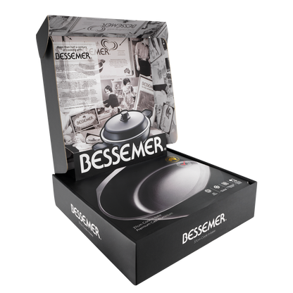 Bessemer Black Round Cook n Bake 37cm