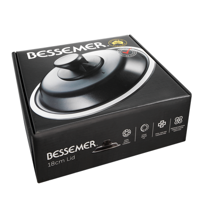 Bessemer Black Universal Lid 18cm