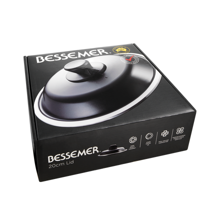 Bessemer Black Universal Lid 20cm