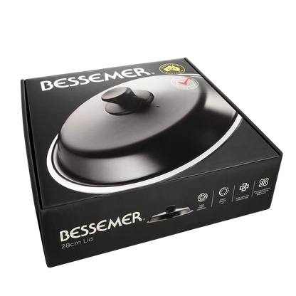Bessemer Black Universal Lid 28cm
