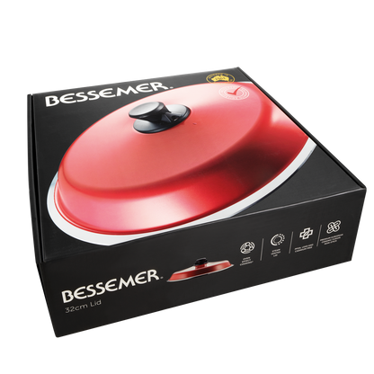 Bessemer Red Universal Lid 32cm