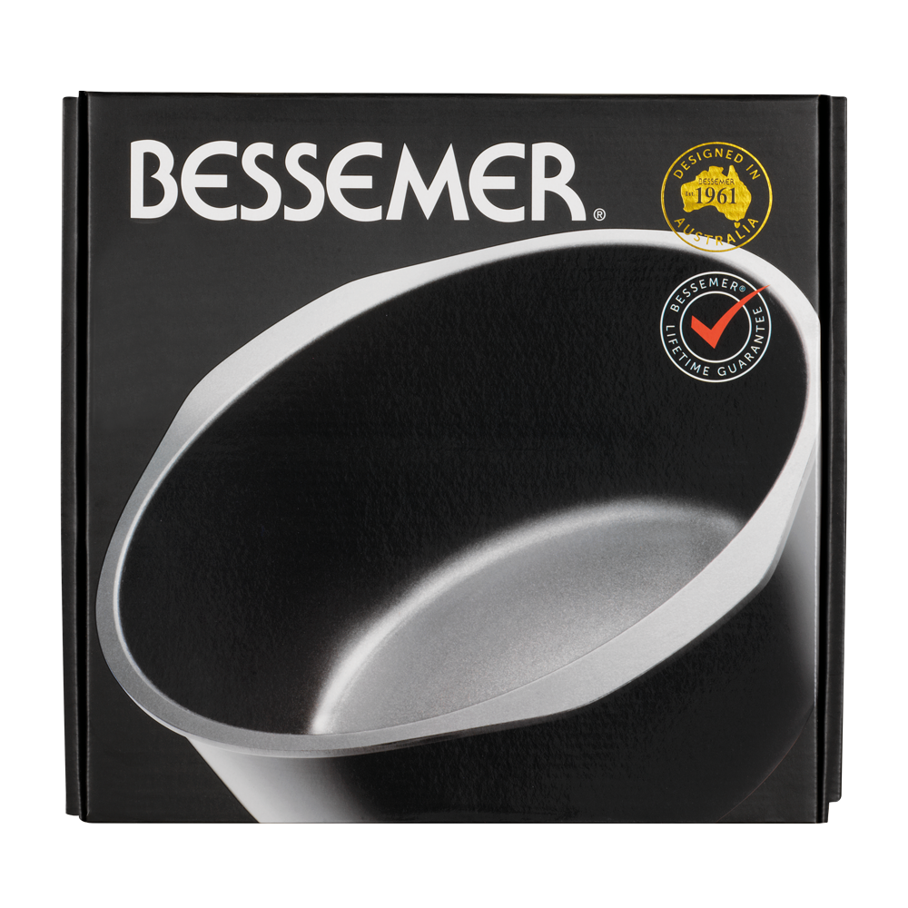 Bessemer Black Casserole 28cm