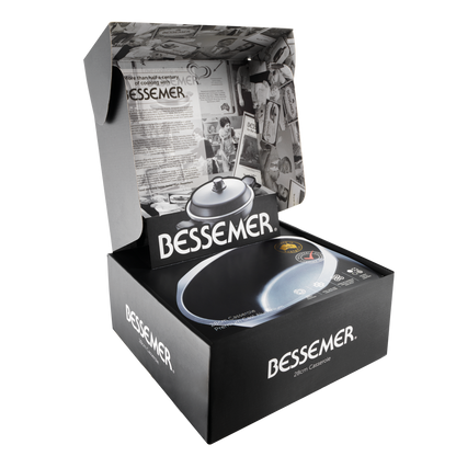 Bessemer Black Casserole 28cm