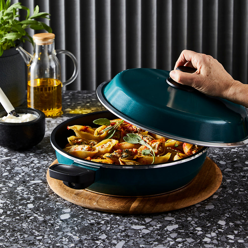 Bessemer Teal Multi Frypan 32cm